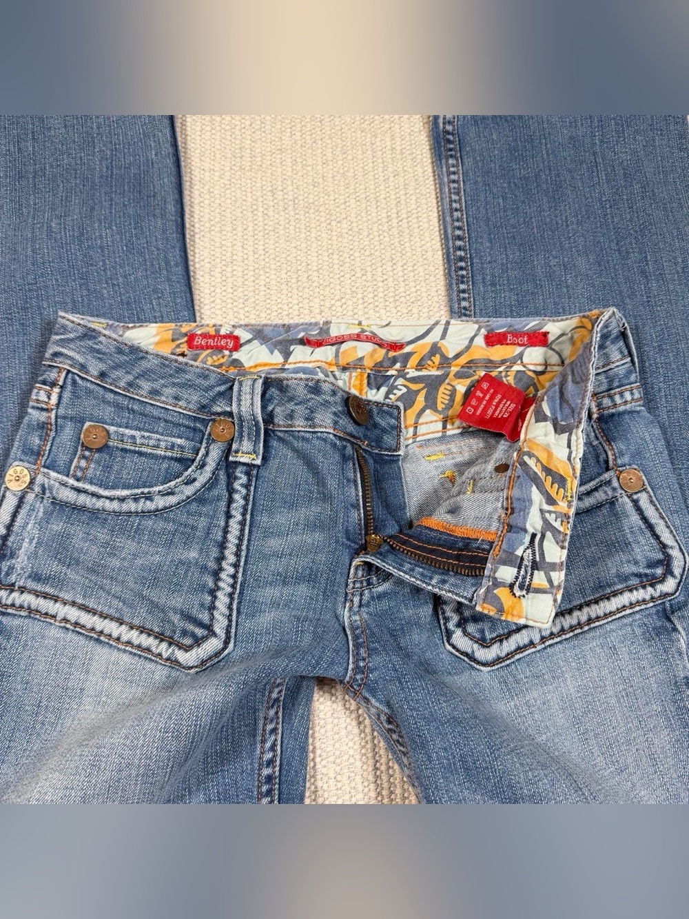 Vigoss Y2K low rise bootcut jeans 🩵 - Picture 4 of 8